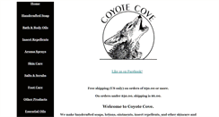 Desktop Screenshot of coyotecove.com